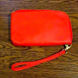 Banana Republic Burnt Orange Clutch